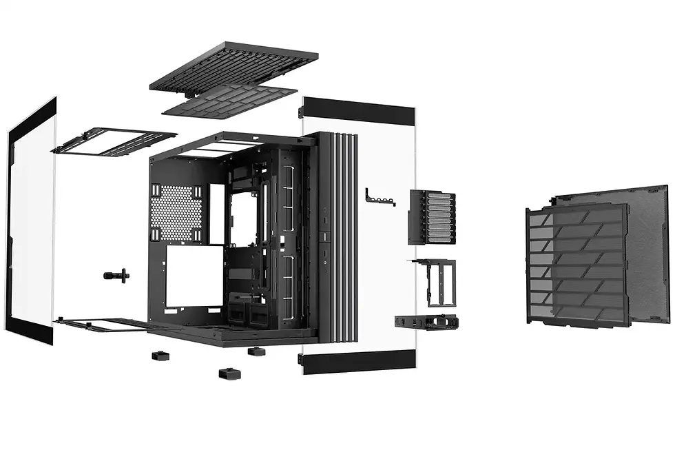 Sīktēls: be quiet! LIGHT BASE 900 DX PC Case Black Full Tower
