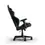 Miniaturbild: DXRacer GLADIATOR L black blue PVC leather gaming chair ergonomic with lumbar cushion and adjustable armrests