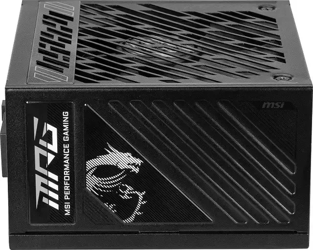 Thumbnail: MSI MPG A1250GS 1250W PCIE5 80+ Gold power supply