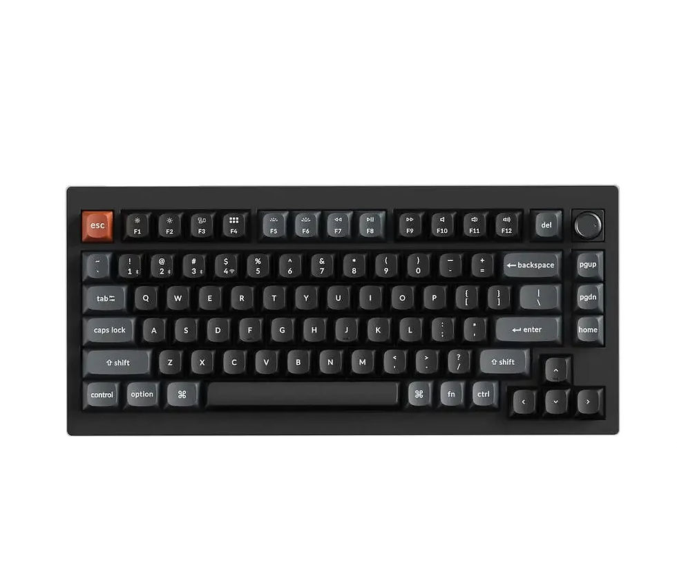 Keychron V3 Ultra 8K black TKL wireless mechanical keyboard