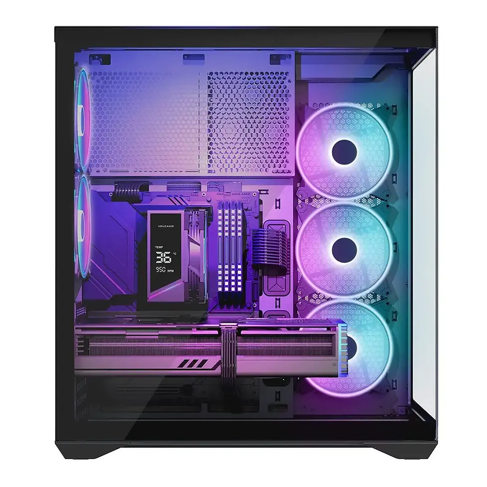 Thumbnail: MODECOM Volcano SPACE XL ARGB FULL TOWER 5F Black