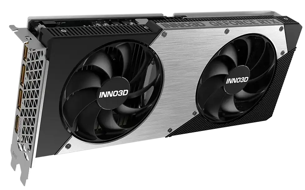 INNO3D N50602-08D7X-195070N GEFORCE RTX 5060 8GB TWIN X2 OC video card