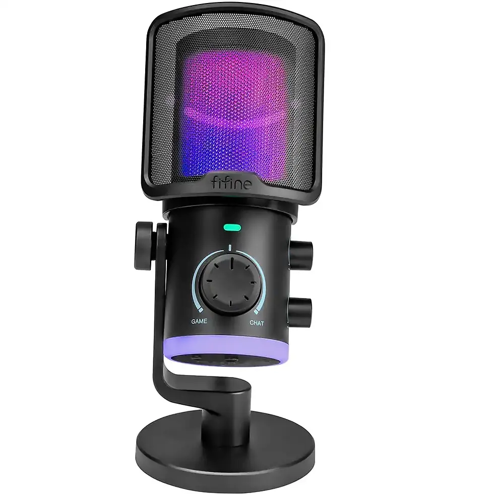 FIFINE AM6 Condenser RGB USB Microphone