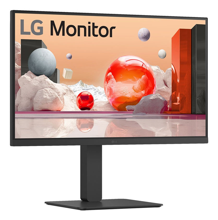 Miniatura: LG 27BA850-B 27 inch computer monitor with webcam