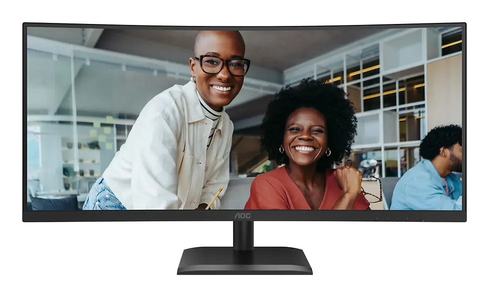 Miniatura: AOC E4 CU34E4CV 34 inch QHD computer monitor for office