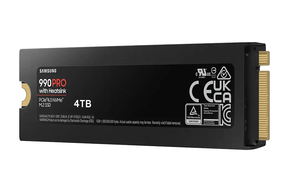 Thumbnail: Samsung 990 Pro 4 TB SSD M.2 PCI Express 4.0 NVMe V-NAND TLC