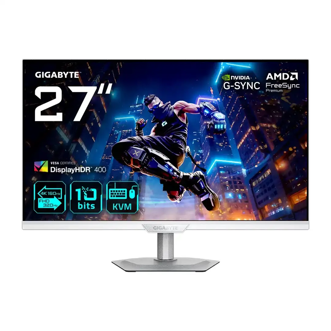 GIGABYTE M27UP ICE 27 inch 4K UHD Gaming Monitor