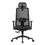 Thumbnail: ERGO LIBRA ergonomic office chair with black mesh backrest headrest and adjustable lumbar support