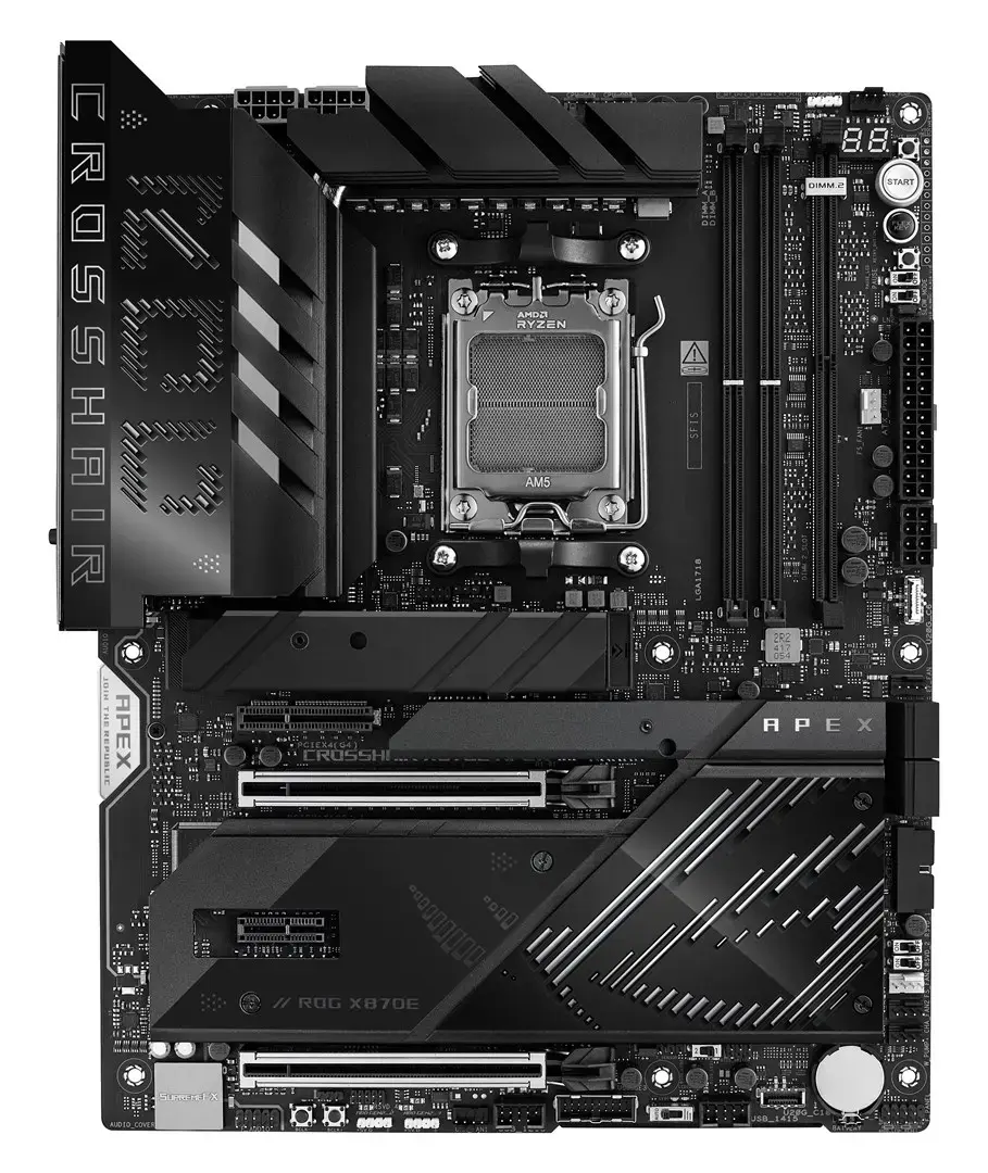 Thumbnail: ASUS ROG CROSSHAIR X870E APEX AMD X870E Socket AM5 ATX motherboard