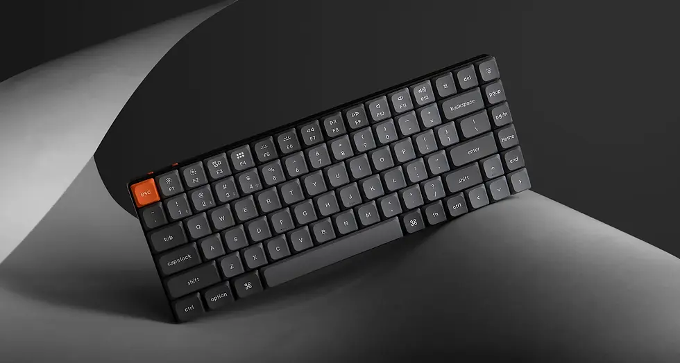 Sīktēls: Keychron K3 (K3M-H1) Max QMK/VIA Wireless Custom Mechanical Keyboard