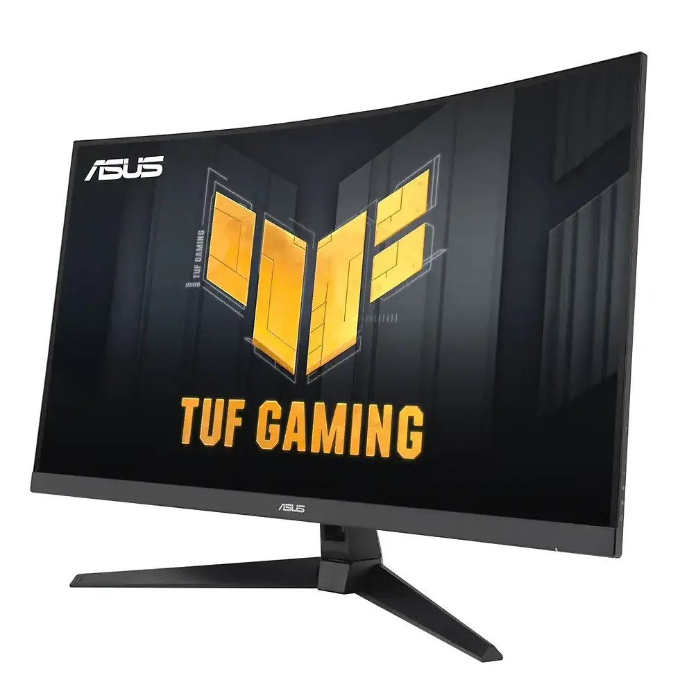 ASUS TUF VG32VQM5B 32 inch curved gaming monitor with 250Hz refresh rate and VA panel