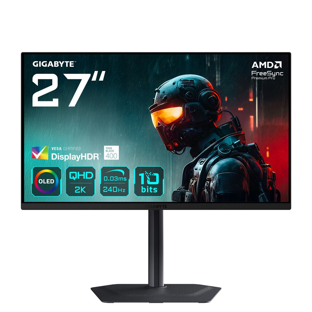 GIGABYTE MO27Q2 27" OLED QHD Gaming Monitor