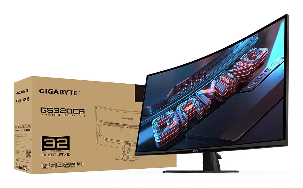 Miniatura: GIGABYTE GS32QCA gaming computer monitor