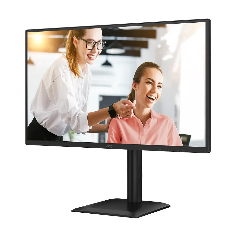 Miniatiūra: AOC E4 Q27E4CV 27 inch QHD LED computer monitor