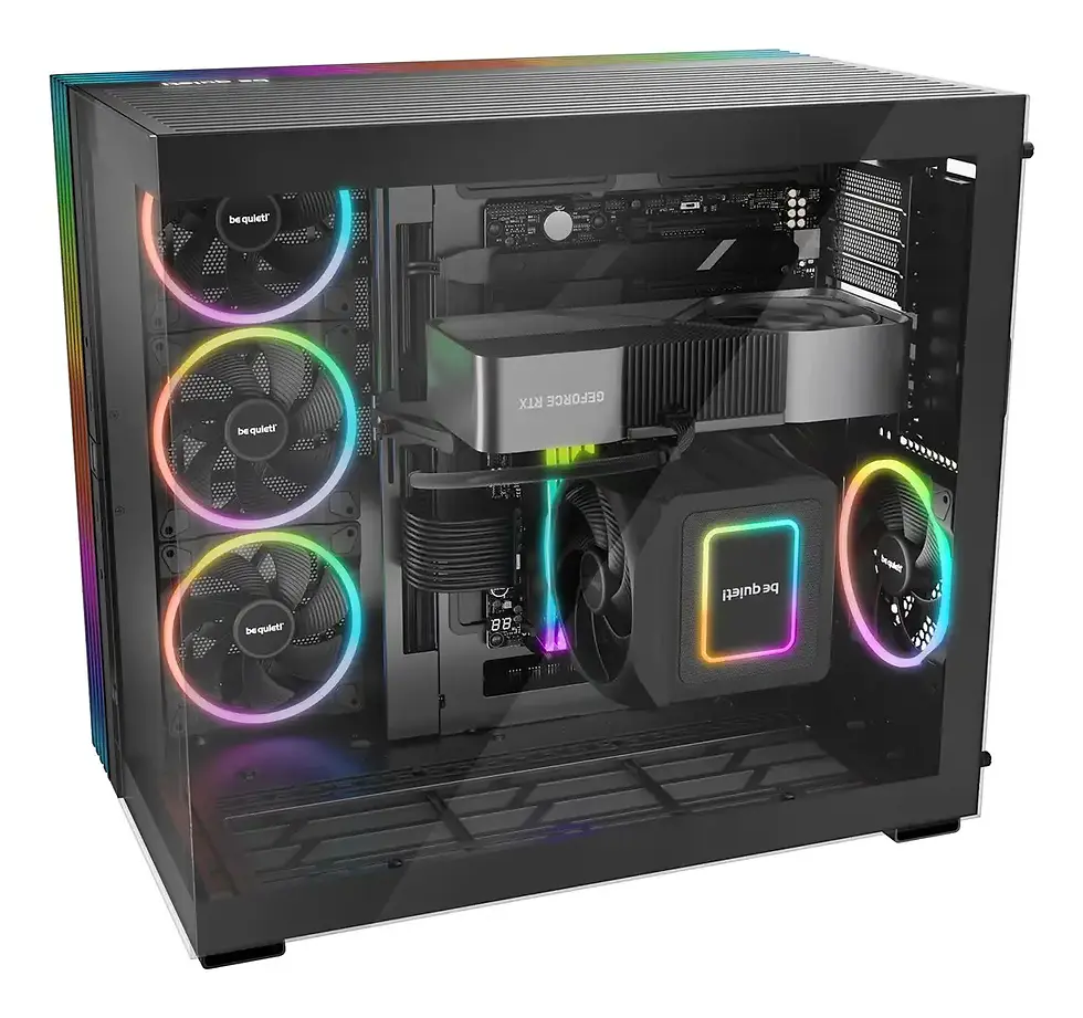 Sīktēls: be quiet! LIGHT BASE 900 DX PC Case Black Full Tower