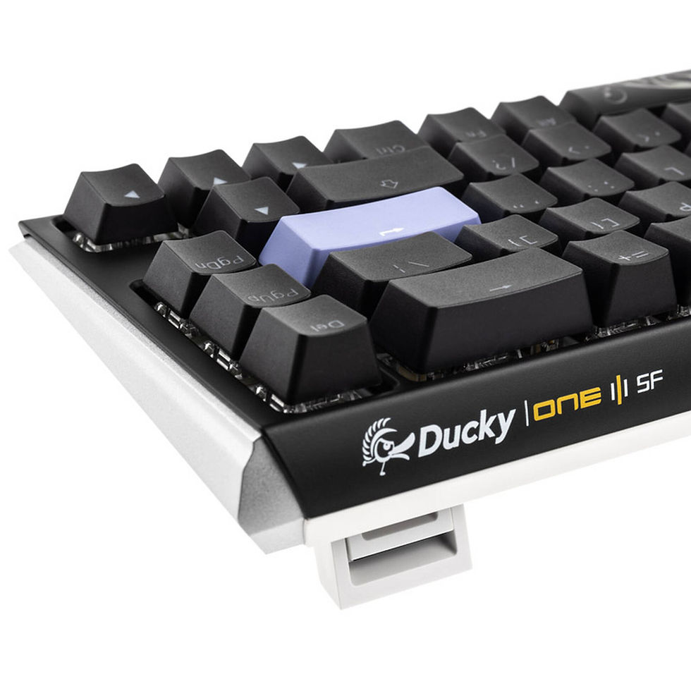 Thumbnail: Ducky One 3 Classic Black-White SF Gaming Keyboard, RGB LED - MX-Brown (US)