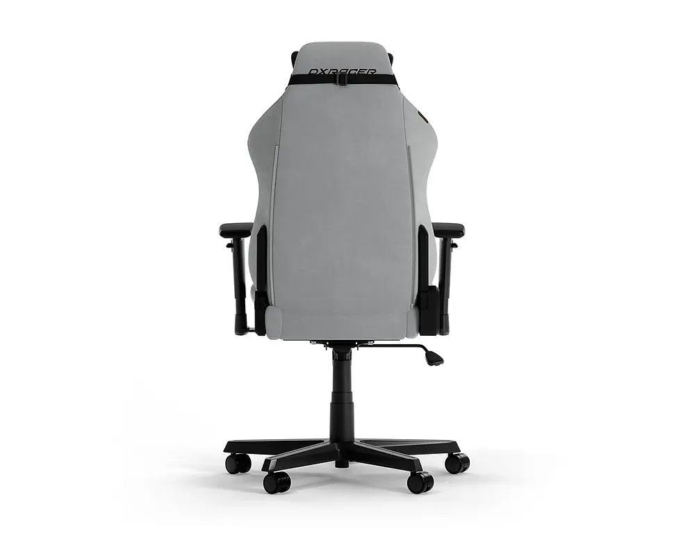 Miniatura: DXRacer DRIFTING L grey fabric gaming chair ergonomic with lumbar cushion and adjustable armrests