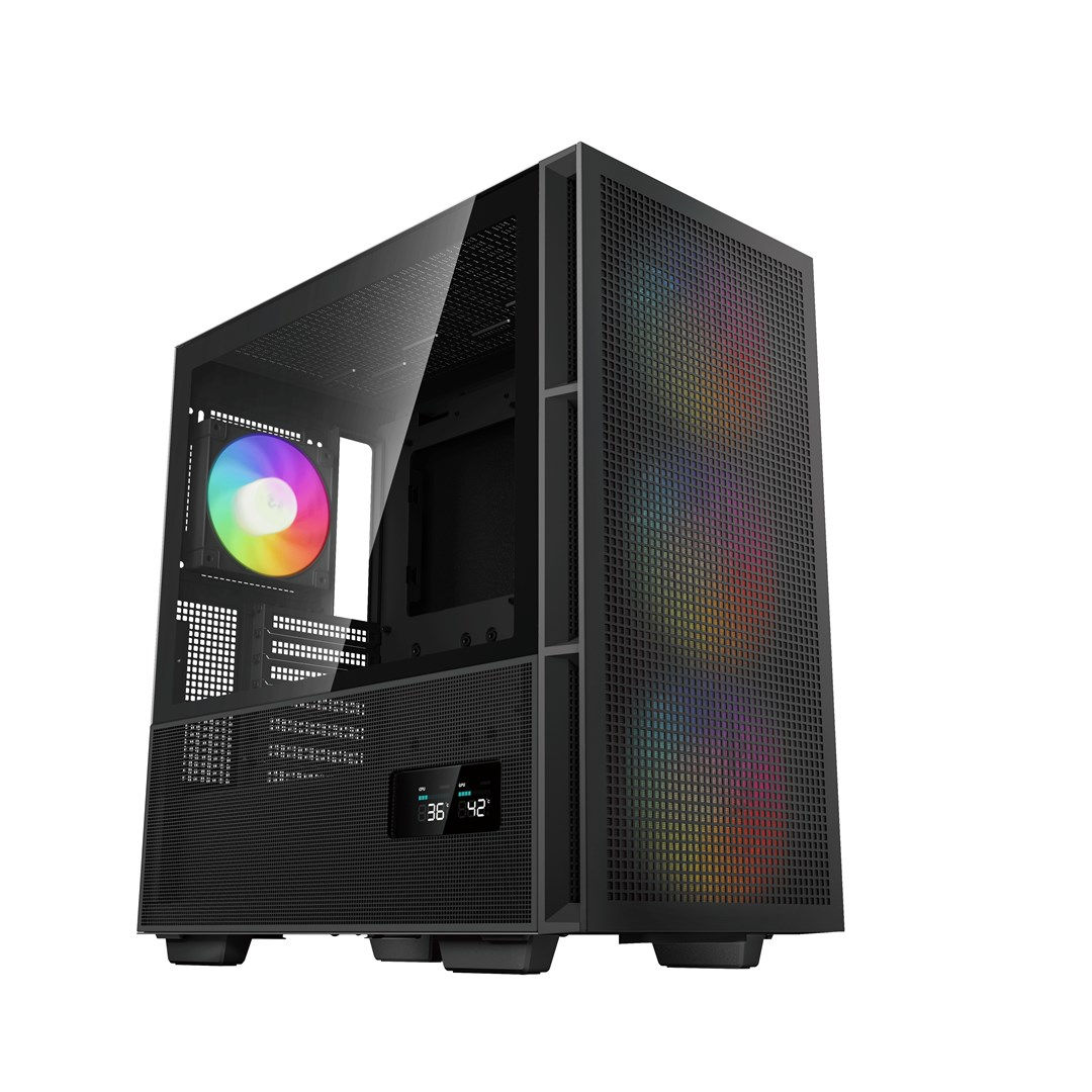 Computer case DeepCool CH560 DIGITAL Midi Tower Black