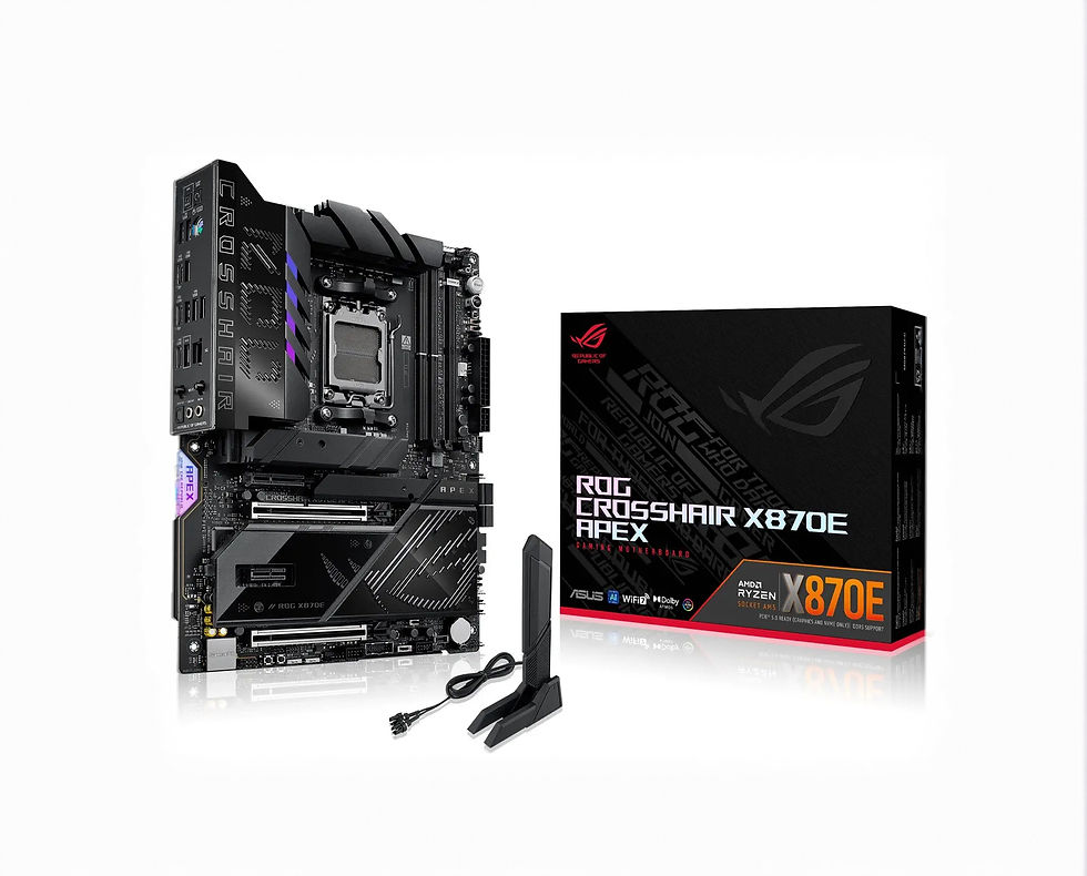 ASUS ROG CROSSHAIR X870E APEX AMD X870E Socket AM5 ATX motherboard