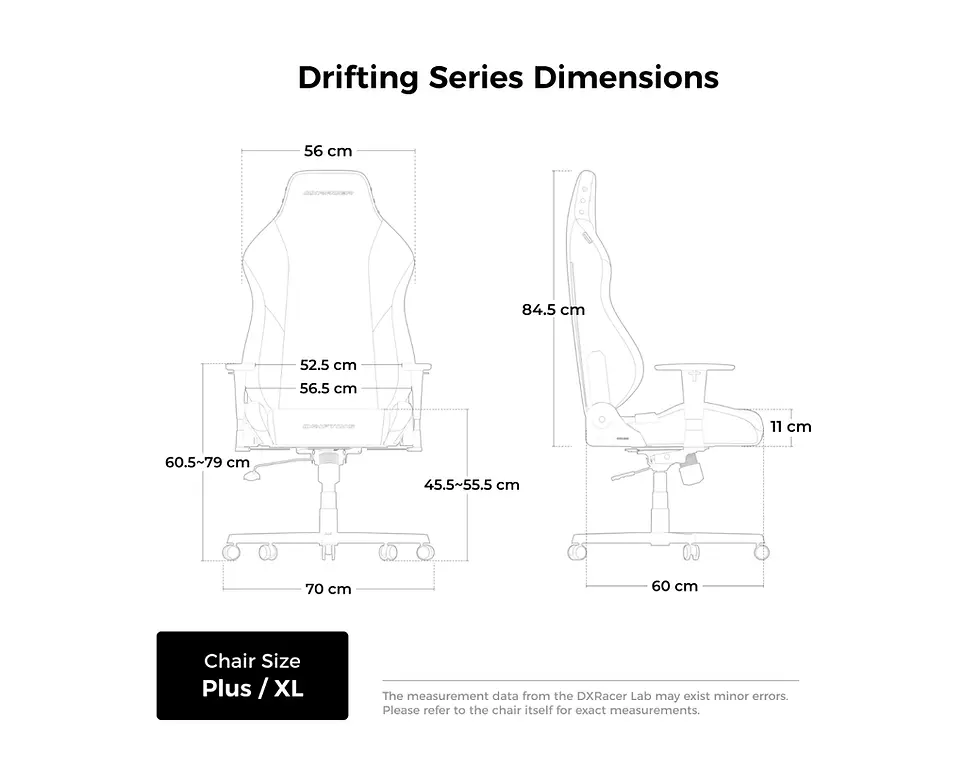 Thumbnail: DXRacer DRIFTING XL black red EPU leather gaming chair ergonomic with lumbar cushion and adjustable armrests