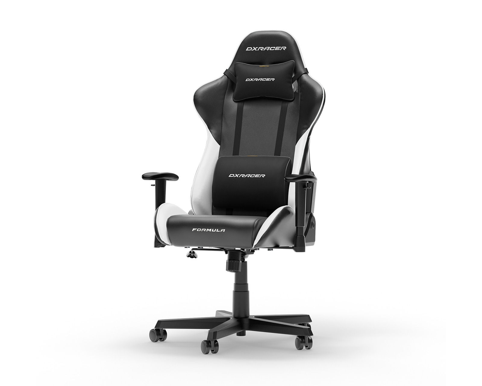 DXRacer gaming chair FORMULA L Black&White PVC Leather