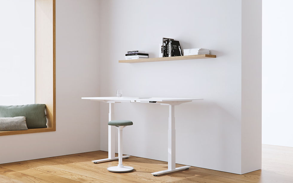 height adjustable standing desk for large table tops