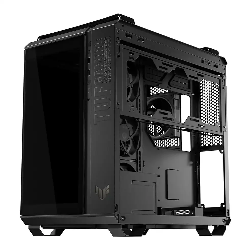 Sīktēls: ASUS TUF GAMING GT502 Horizon TG ARGB Black Midi PC Case