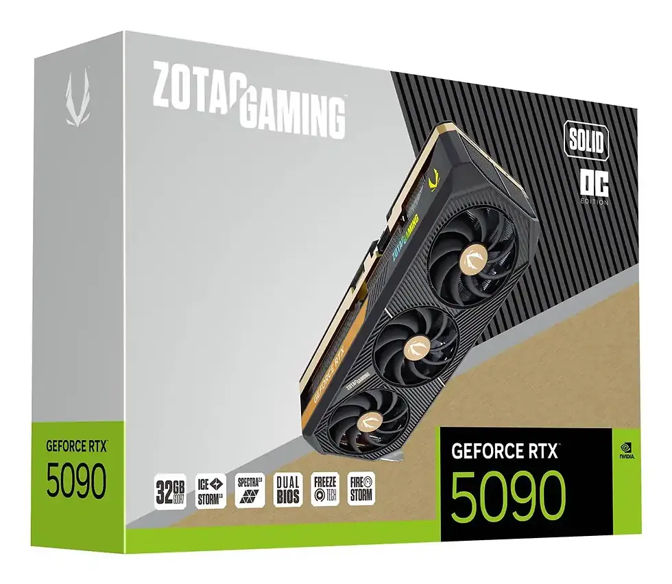 Thumbnail: Zotac GAMING GeForce RTX 5090 SOLID NVIDIA 32 GB
