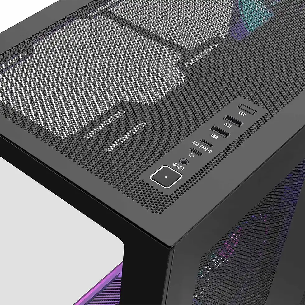 Thumbnail: MODECOM Volcano SPACE XL ARGB FULL TOWER 5F Black