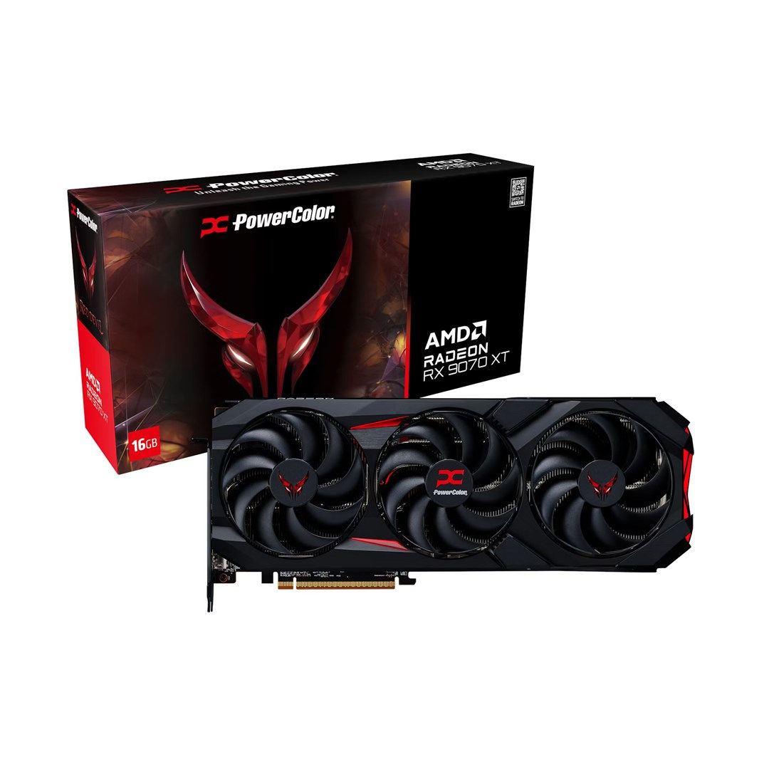PowerColor Red Devil RX 9070 XT 16G-E/OC graphic card