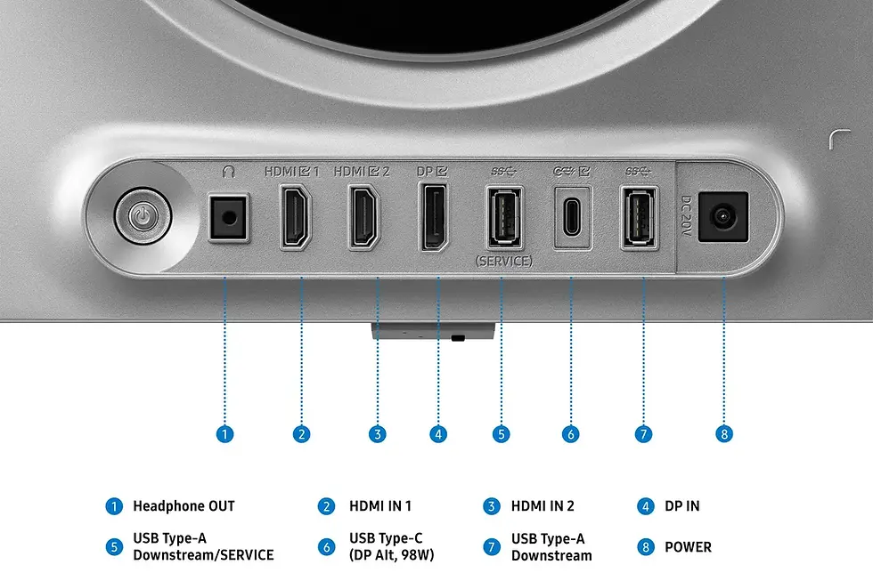 Miniatura: Samsung G80SH 27″ 4K OLED 240Hz Gaming Monitor