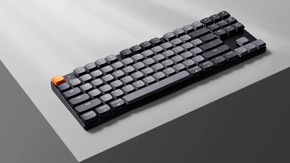 Thumbnail: Keychron K1 (K1X-A3) QMK Wireless Mechanical Keyboard