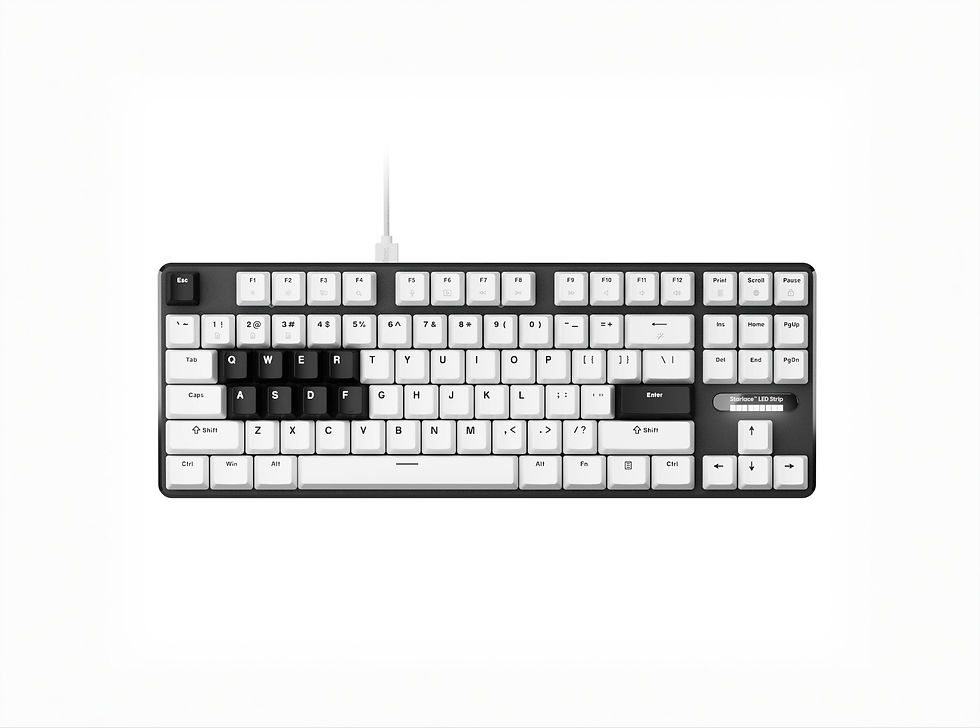 Pulsar PCMK 3 HE TKL ANSI Hall Effect Gaming Keyboard white