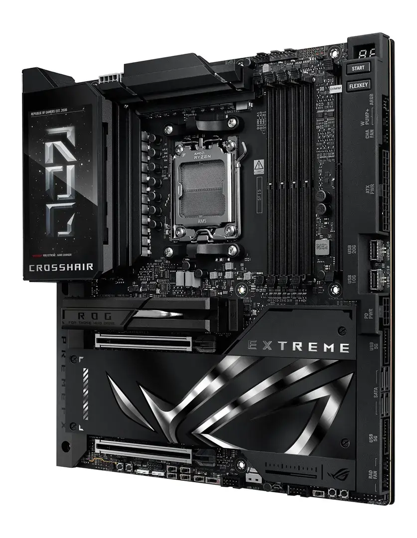 Thumbnail: ASUS ROG CROSSHAIR X870E EXTREME AMD X870E motherboard