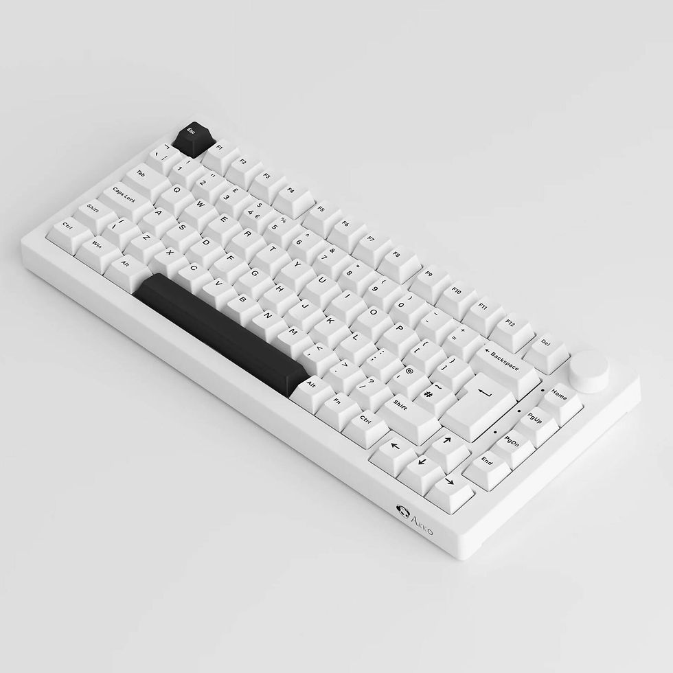 Miniatura: AKKO 5075B Gaming Keyboard RGB White-Black