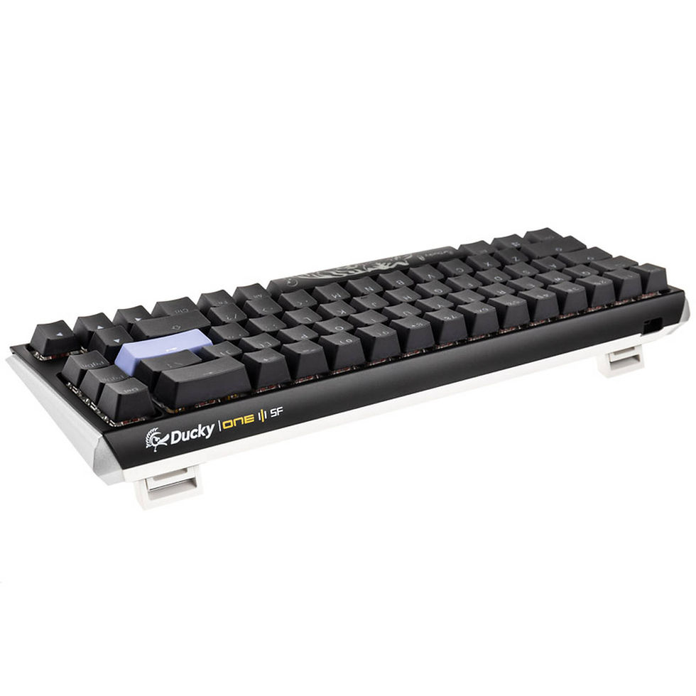 Miniatura: Ducky One 3 Classic Black-White SF Gaming Keyboard, RGB LED - MX-Brown (US)
