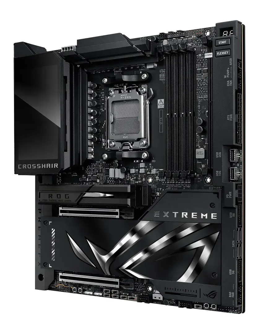 Miniatyrbild: ASUS ROG CROSSHAIR X870E EXTREME AMD X870E motherboard