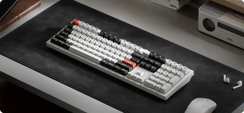 Thumbnail: Keychron Q6 Ultra RGB Black/White mechanical keyboard