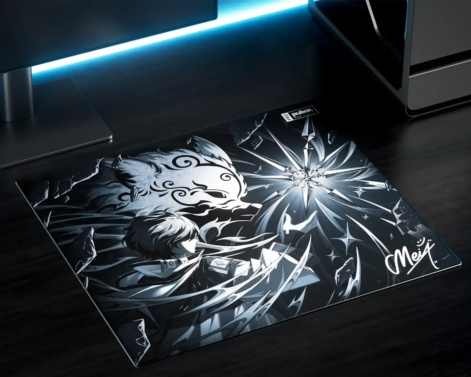 Pulsar Pro Series Meiy Glass Mouse Pad