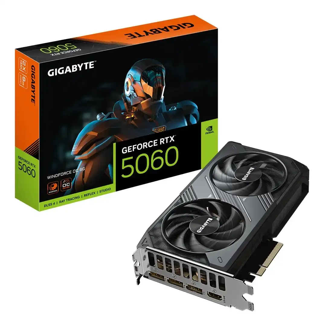 GIGABYTE GeForce RTX 5060 WINDFORCE OC 8G Graphics Card