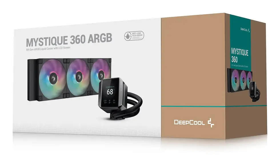 DeepCool MYSTIQUE 360 ARGB CPU All-in-one liquid cooler