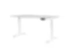 Standing Desk Motus electric height adjustable desk with premium Egger tabletop in a modern home office