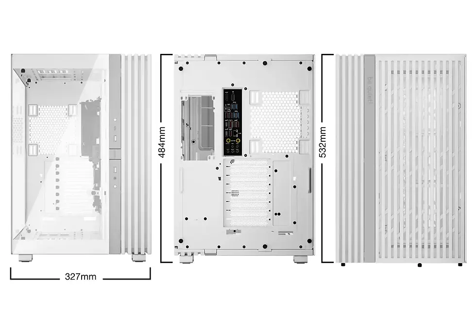 Miniatyrbild: be quiet! LIGHT BASE 900 DX PC Case White Full Tower