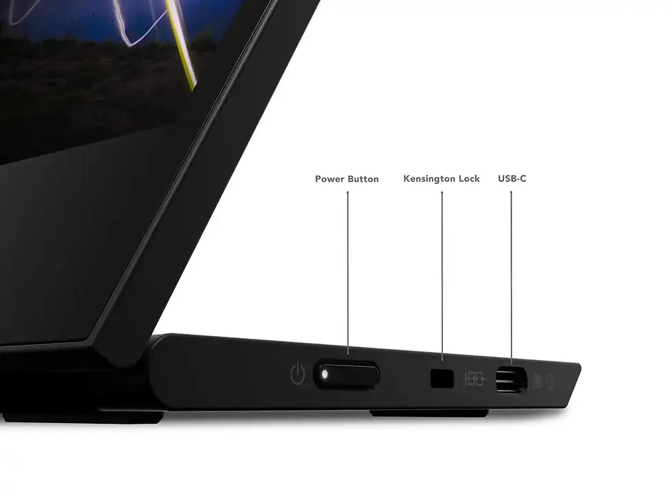 Thumbnail: Lenovo ThinkVision M15 LED portable display