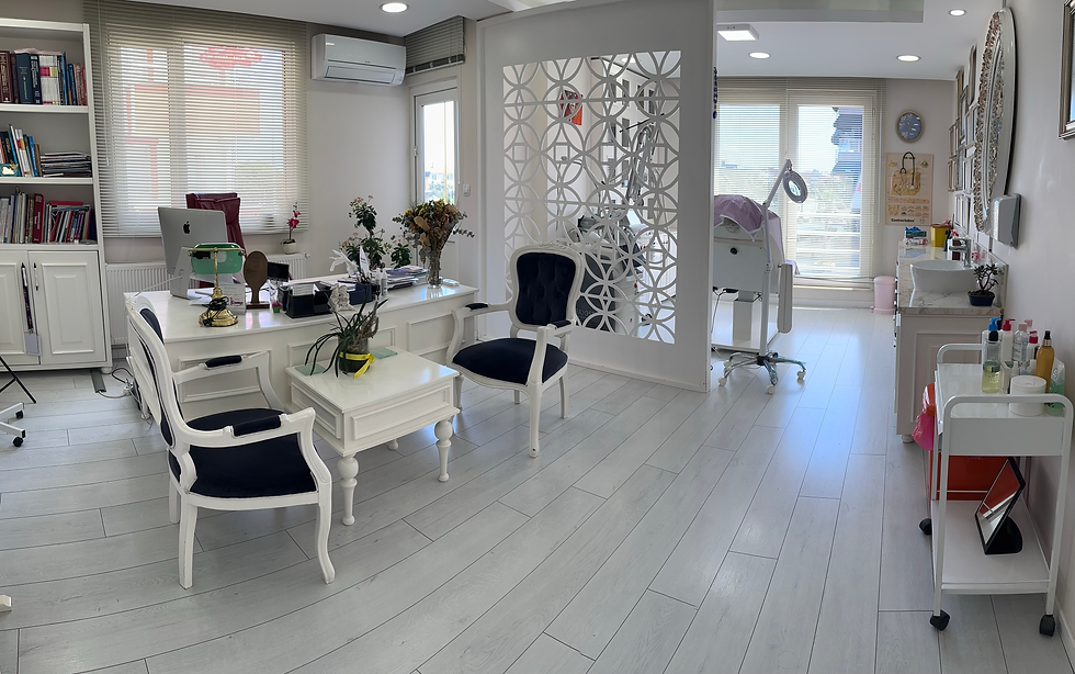 Eye-level view of a well-equipped clinic interior