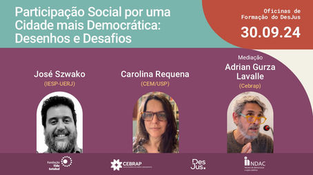Participação Social por uma Cidade mais Democrática