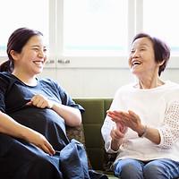 Pregnant Woman Talking