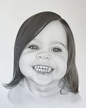 Graphite Portrait Drawing 