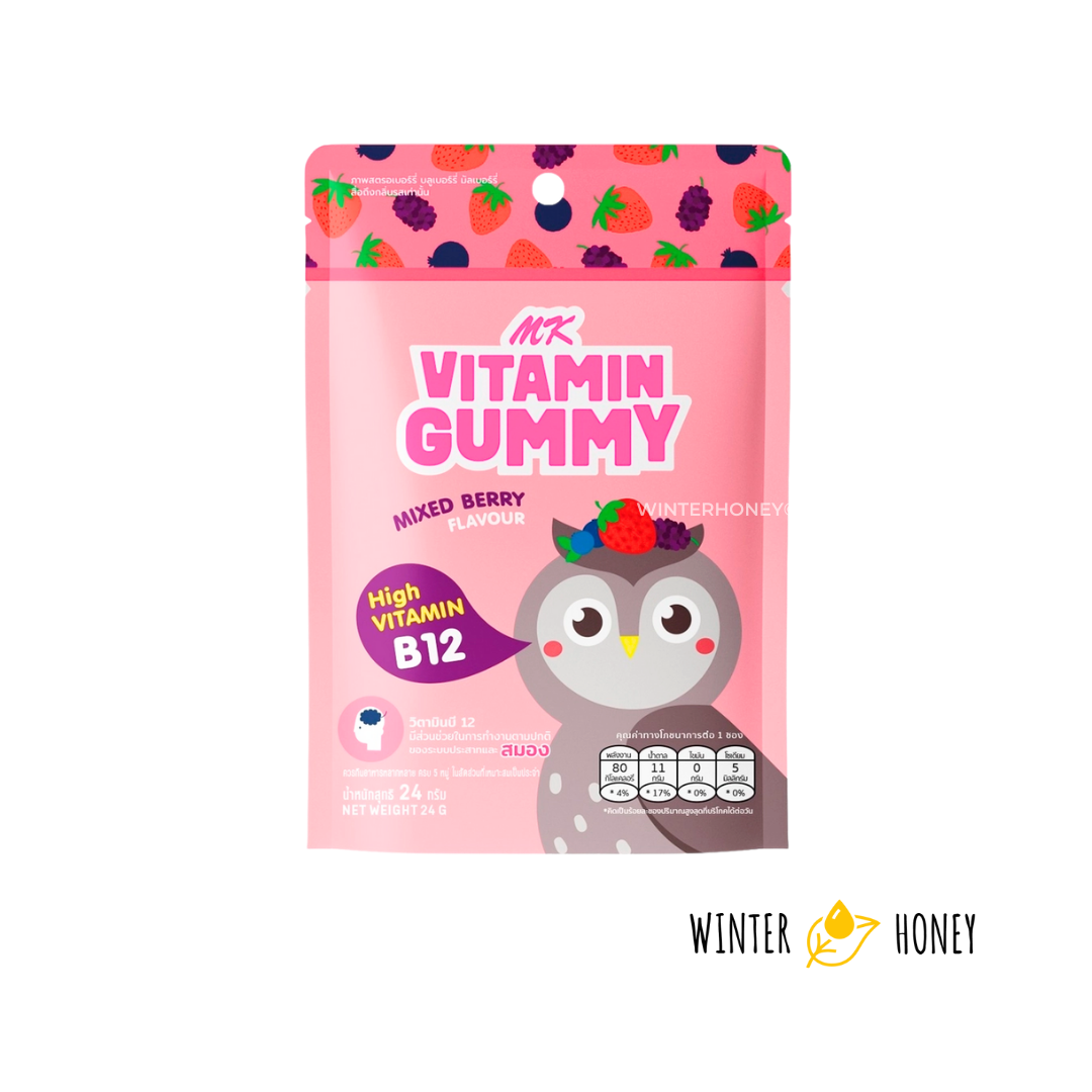 MK Vitamin Gummy - Mixed Berry Flavour 24g
