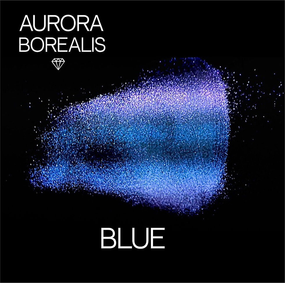 Thumbnail: Pigment set AURORA BOREALIS (Northern Lights), 4 pcs.